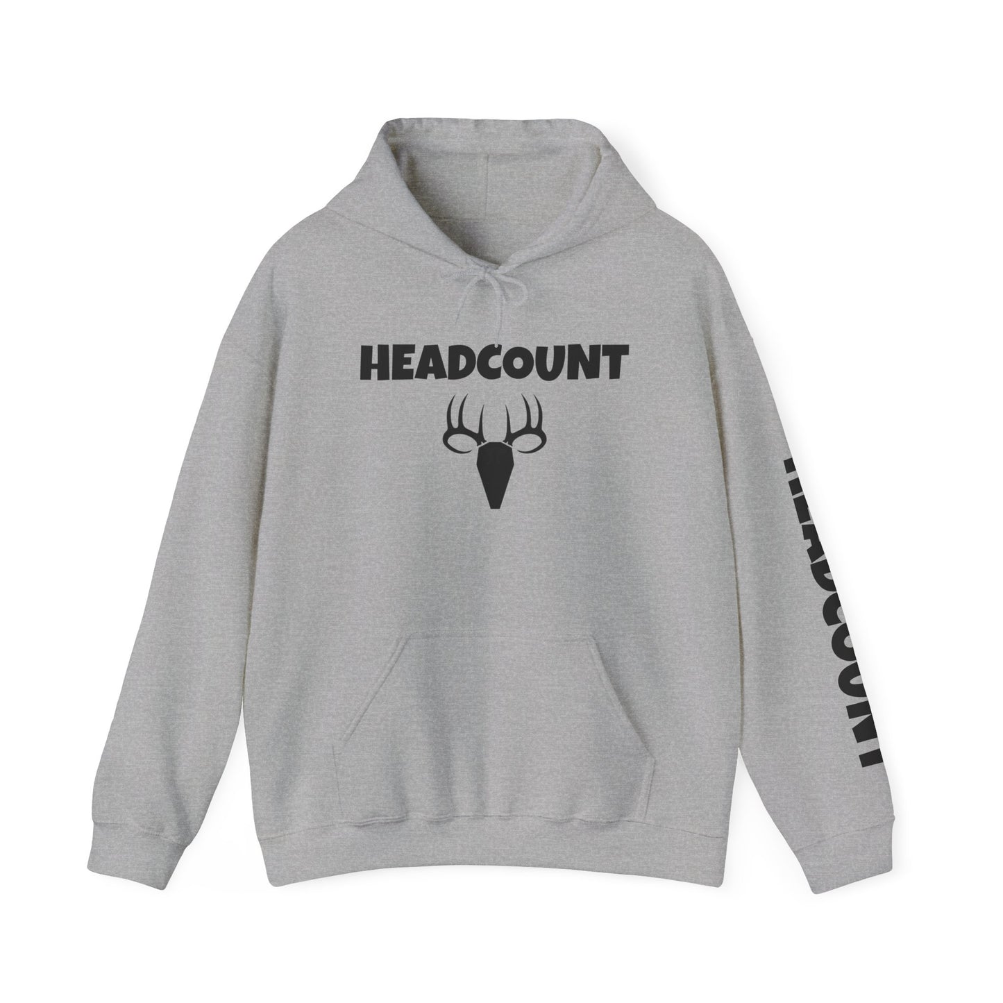 Unisex Heavy Blend™ Hooded Sweatshirt - Headcount Deer Design