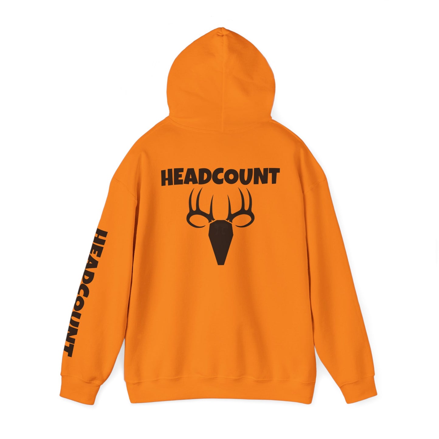 Unisex Heavy Blend™ Hooded Sweatshirt - Headcount Deer Design