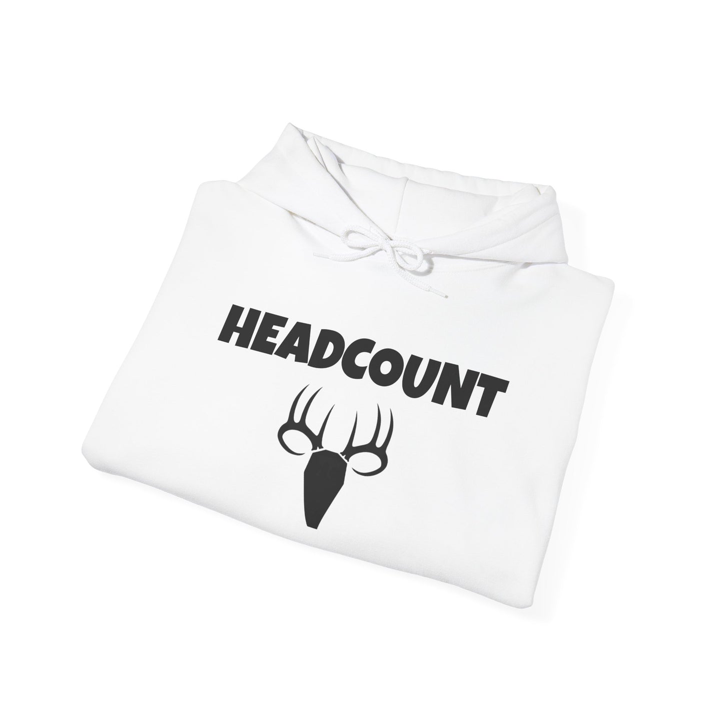 Unisex Heavy Blend™ Hooded Sweatshirt - Headcount Deer Design