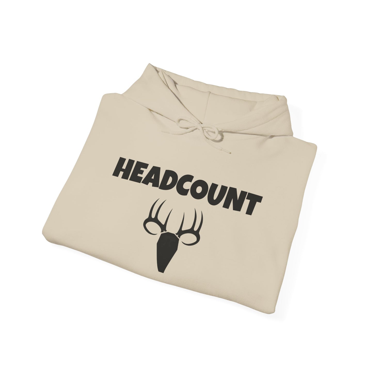 Unisex Heavy Blend™ Hooded Sweatshirt - Headcount Deer Design