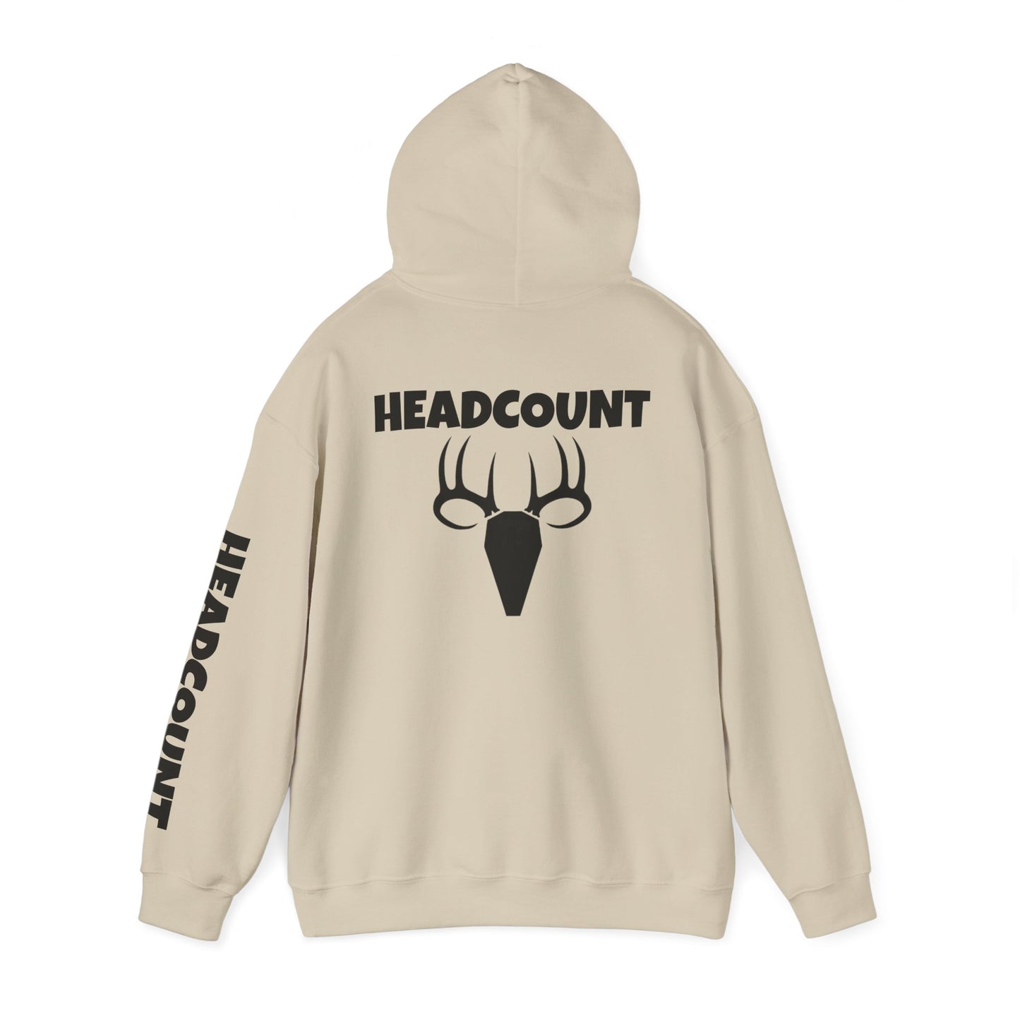 Unisex Heavy Blend™ Hooded Sweatshirt - Headcount Deer Design