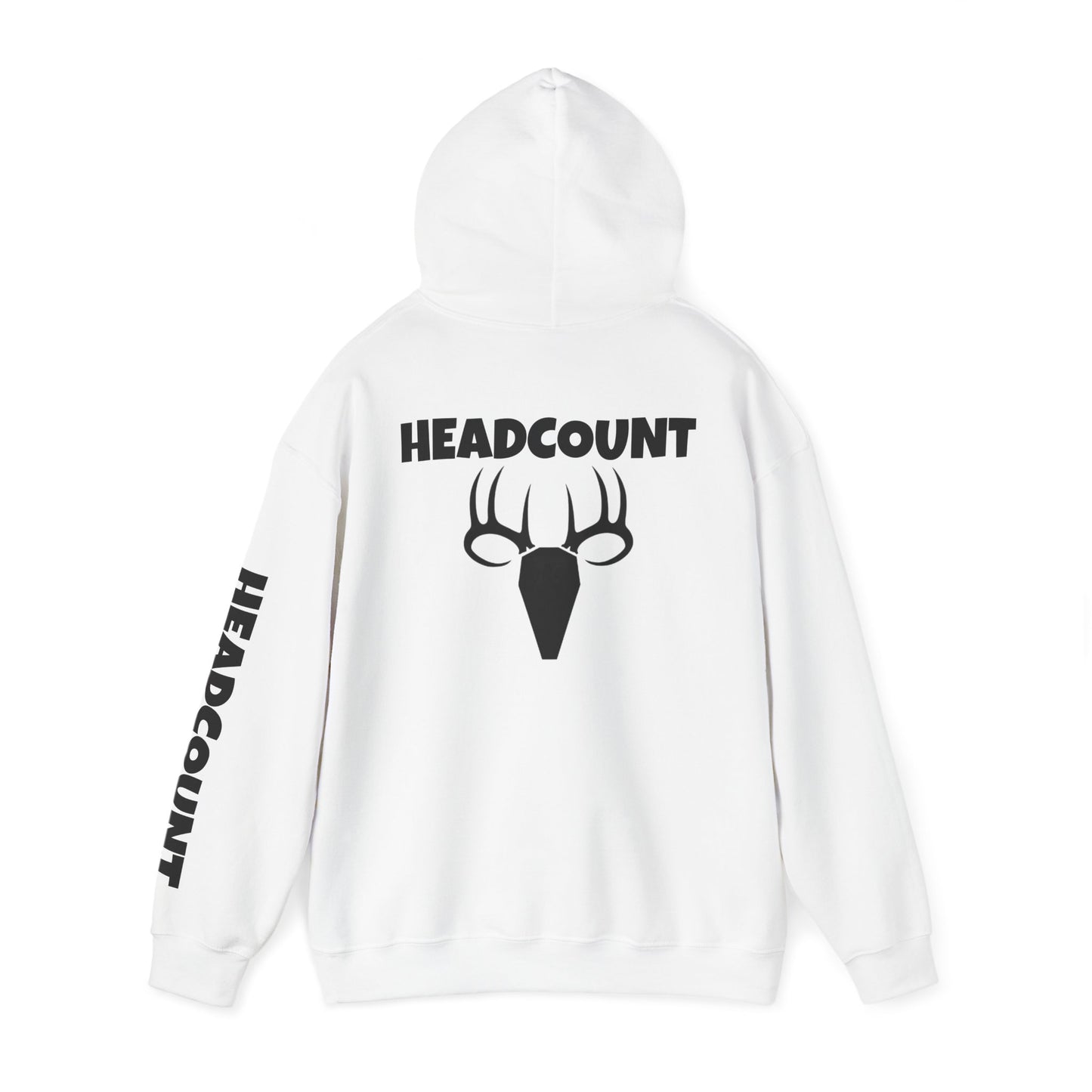 Unisex Heavy Blend™ Hooded Sweatshirt - Headcount Deer Design