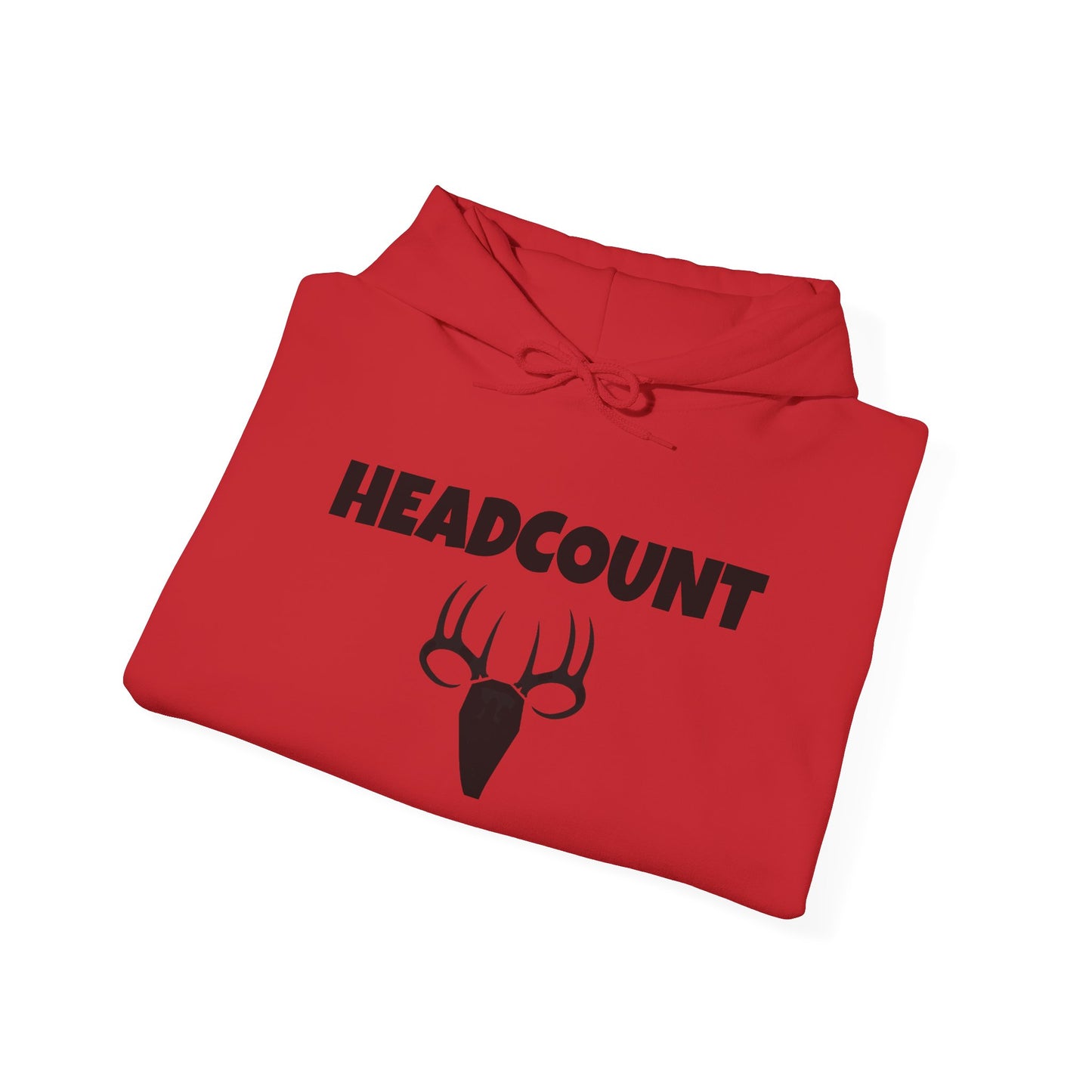 Unisex Heavy Blend™ Hooded Sweatshirt - Headcount Deer Design