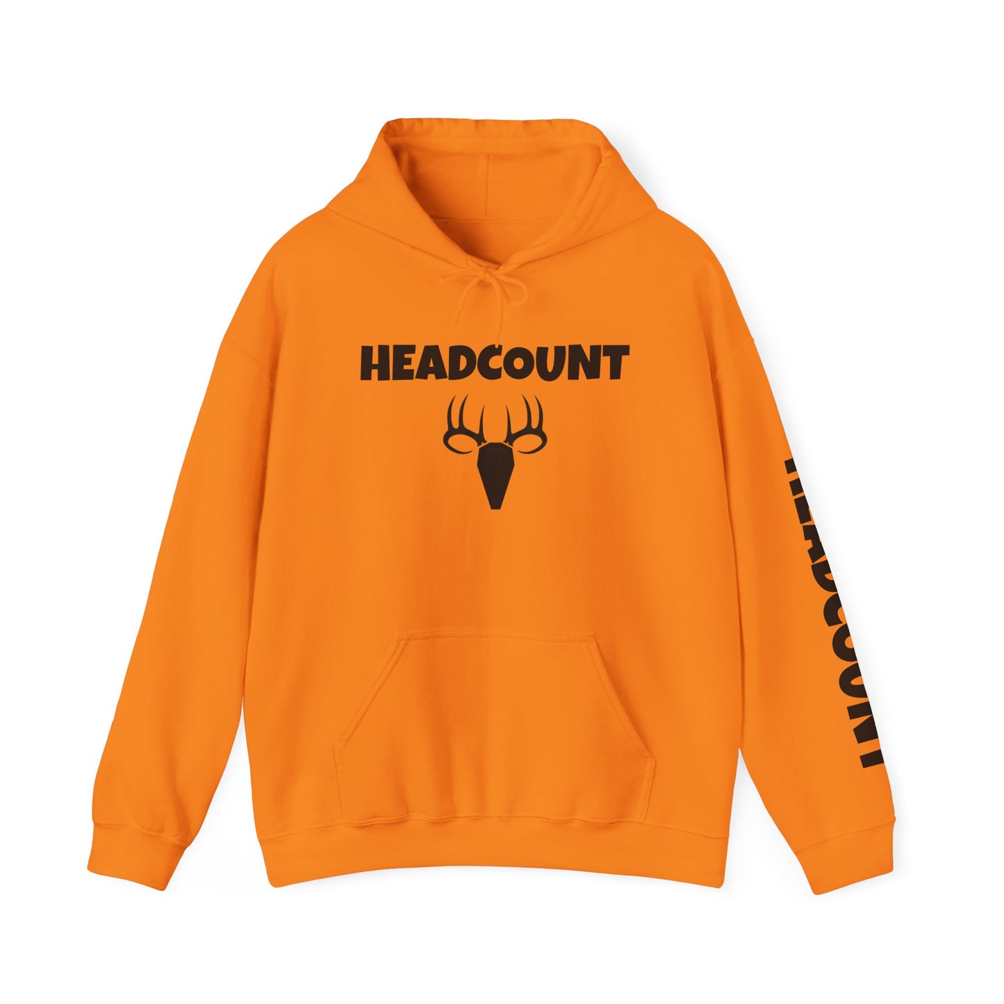 Unisex Heavy Blend™ Hooded Sweatshirt - Headcount Deer Design